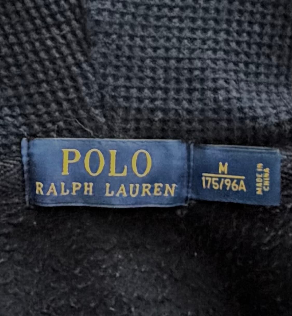 폴로 랄프로렌 빅포니 백로고 후드집업 블랙 상품이미지3