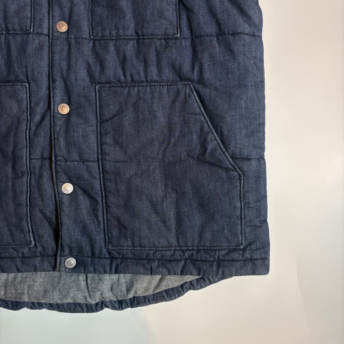 리바이스 데님 패딩 베스트 상품이미지2