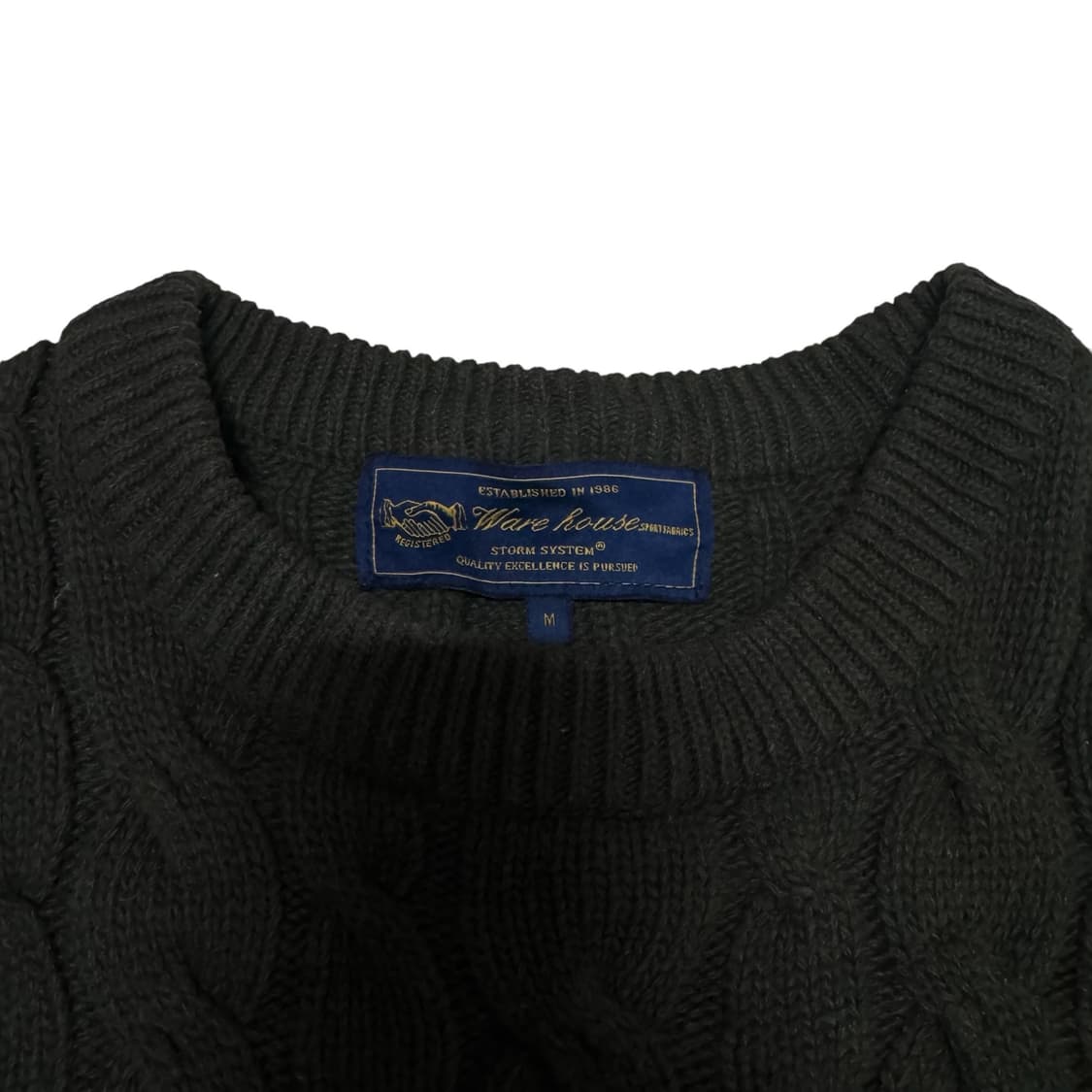 웨어하우스 꽈배기 니트 상품이미지2