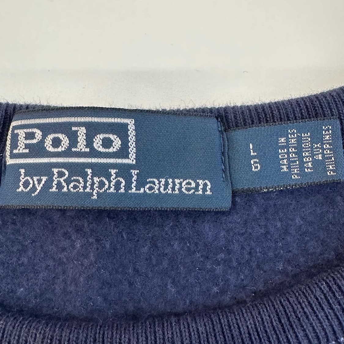 L 폴로랄프로렌 1967 류준열 맨투맨 상품이미지4