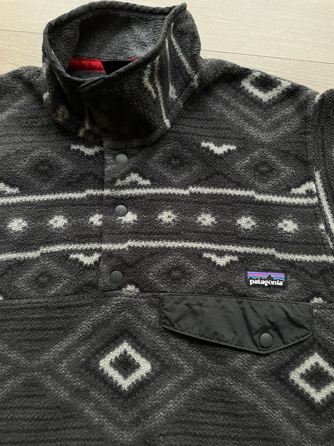 파타고니아 신칠라 아즈텍 그레이 블랙 patagonia 상품이미지4