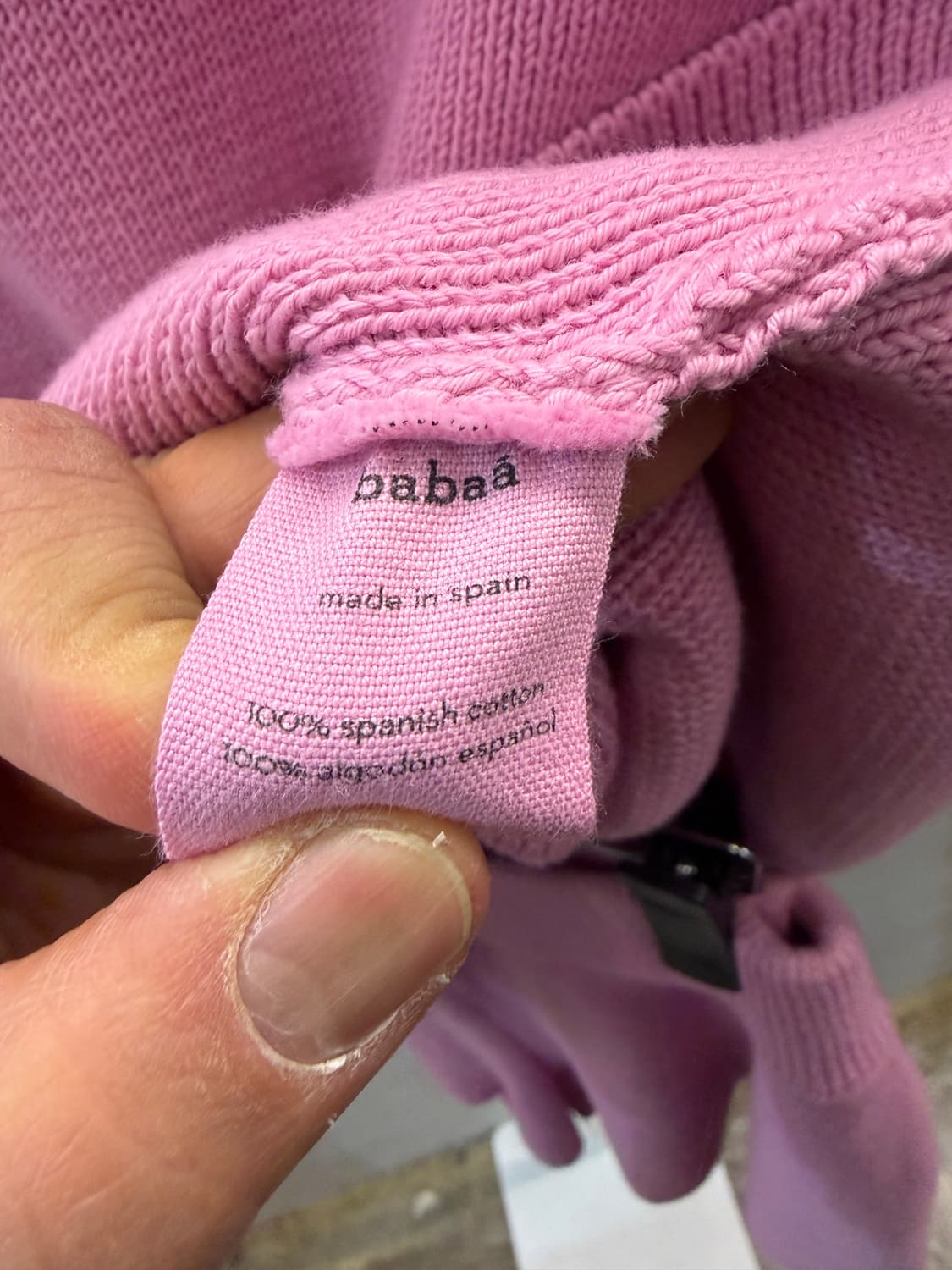 Babaa 핑크 니트 상하의 세트 상품이미지5