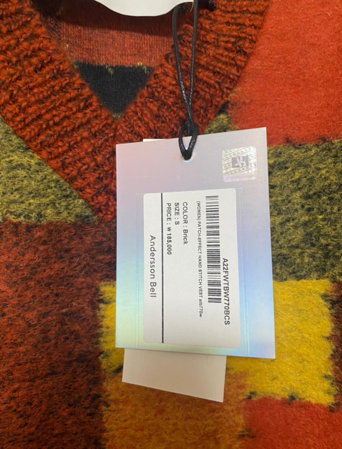 Andersson bell vest 앤더슨벨 베스트 조끼 상품이미지5