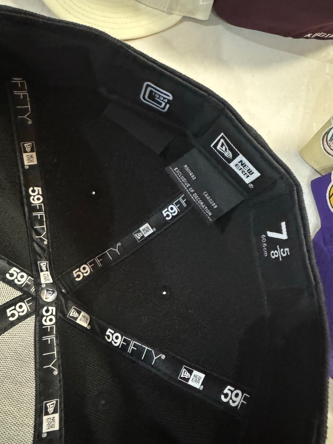 뉴에라 요미우리 자이언츠 캡 5/8 미시착 처분  상품이미지3