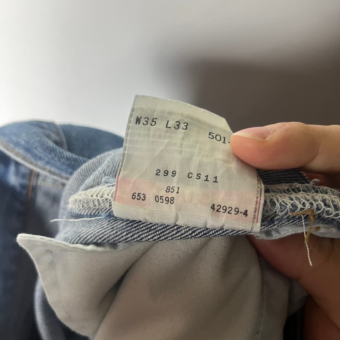 [Levi's] 90's USA 리바이스 501 상품이미지6