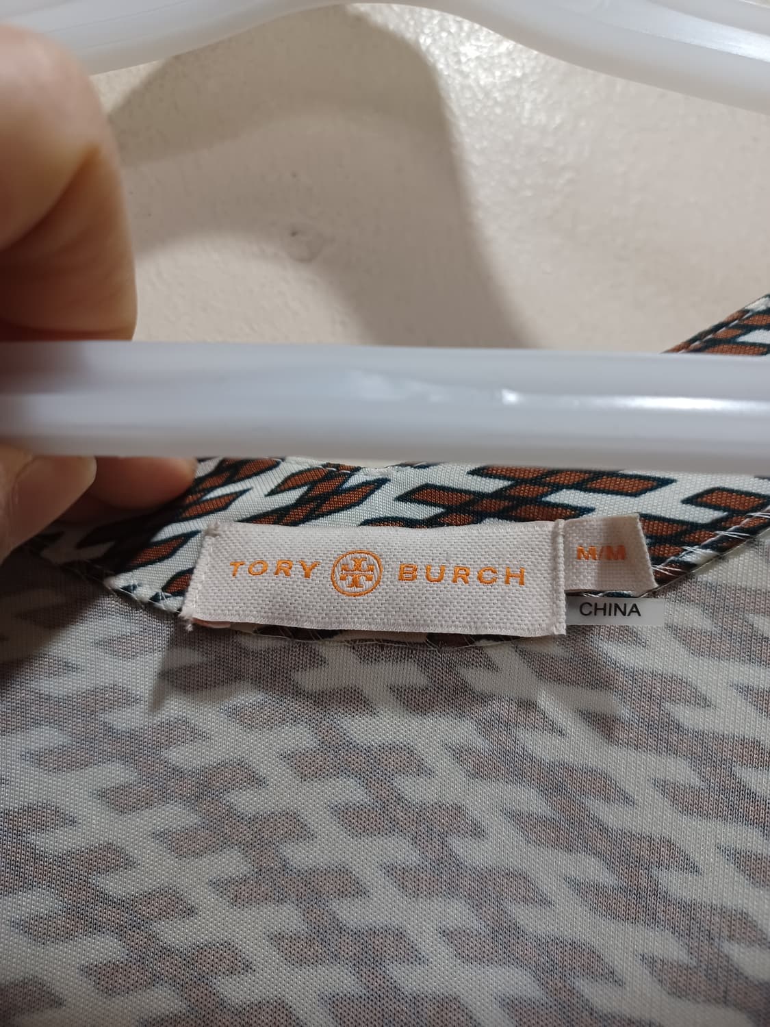 토리버치 카멜색 랩 원피스  상품이미지4