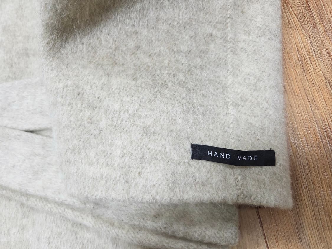 라비(RAVI) 핸드메이드 벨티드 울코트 프리사이즈 새상품 상품이미지5