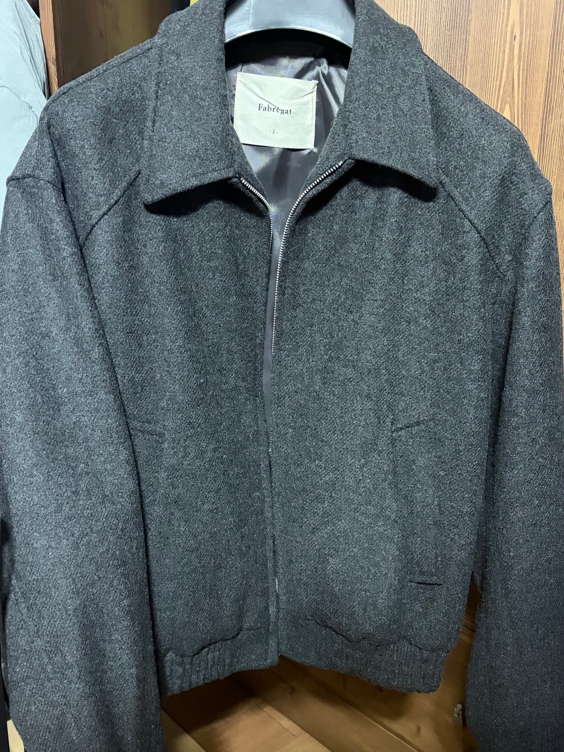 파브레가 구스토 울 블루종 자켓 2사이즈 상품이미지3