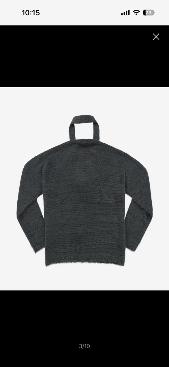 애즈온 루카 타이 가디건 상품이미지2