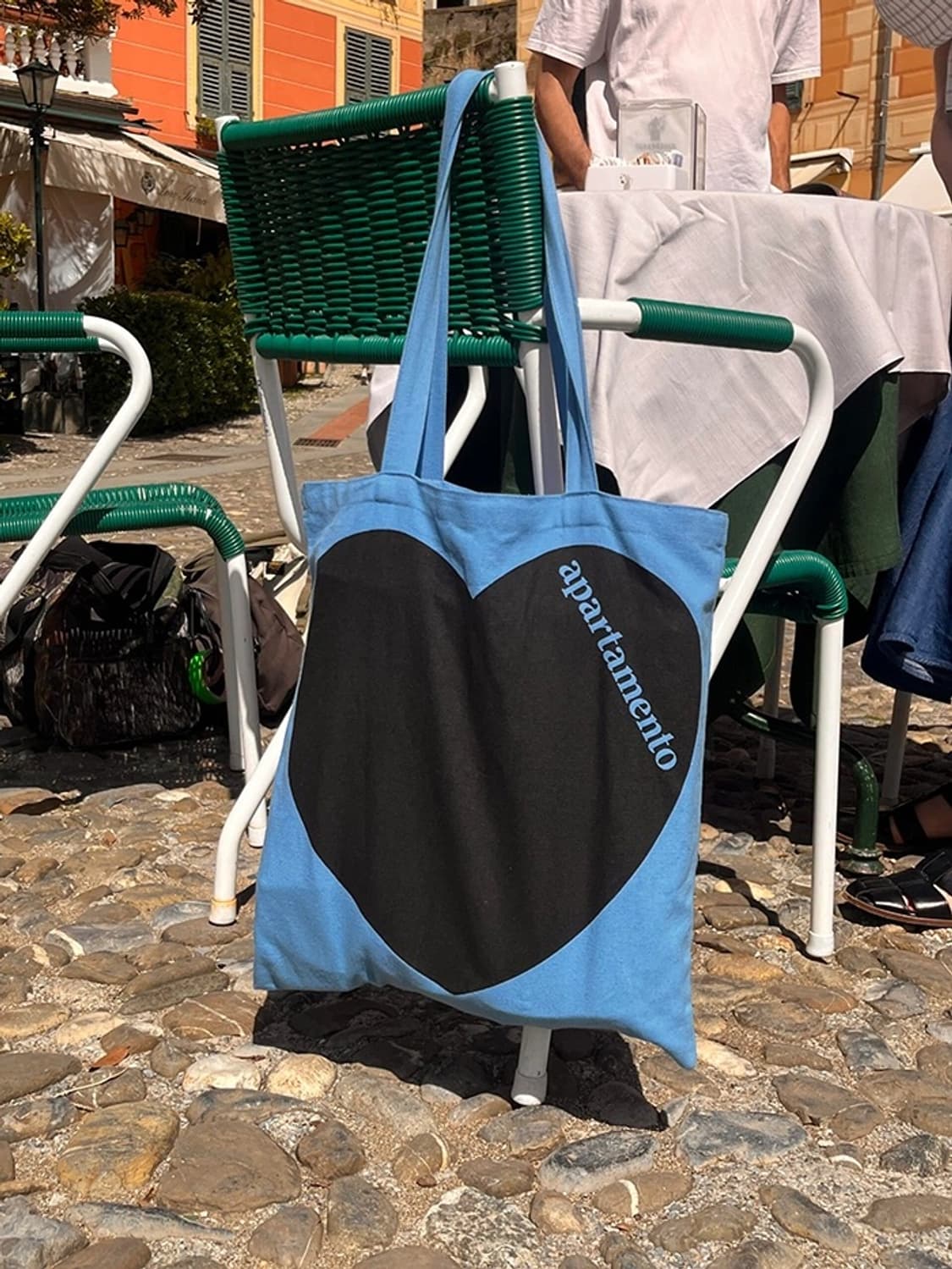 Apartamento 아파르타멘토 하트 토트백 🩵 상품이미지3