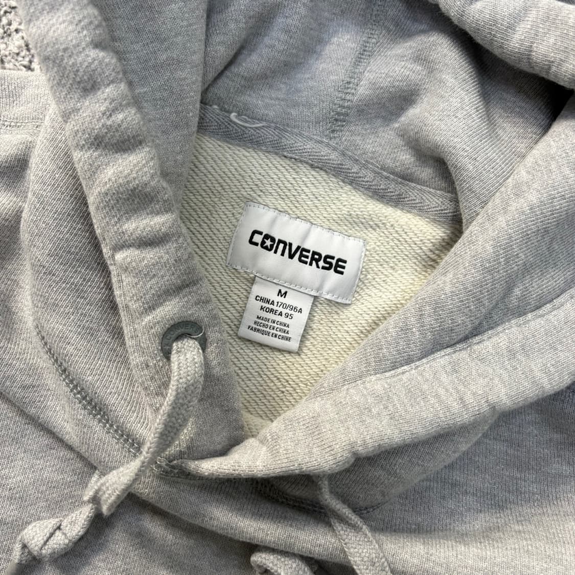 M 컨버스 남성 앞포켓 후드티 0324J 상품이미지2