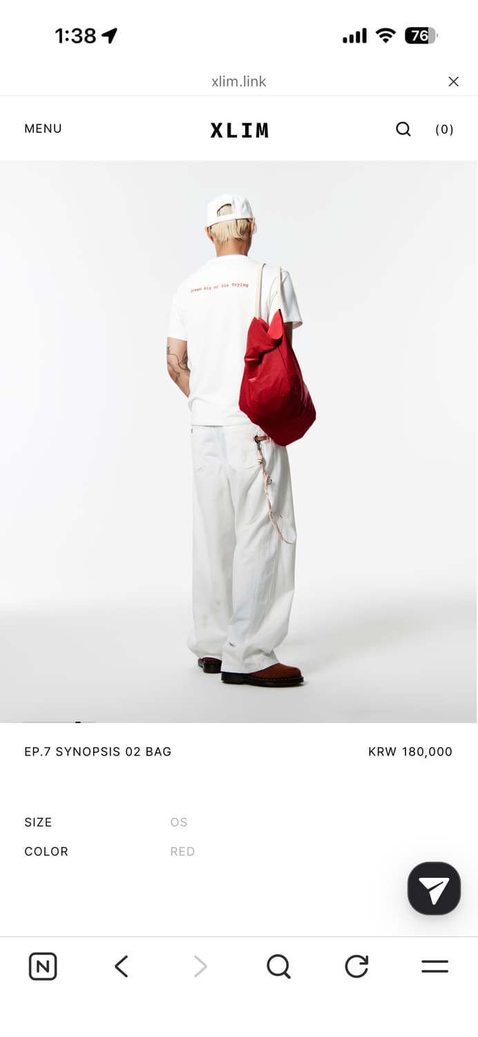 xlim ep.7 synopsis 02 bag 가방 숄더백 상품이미지4