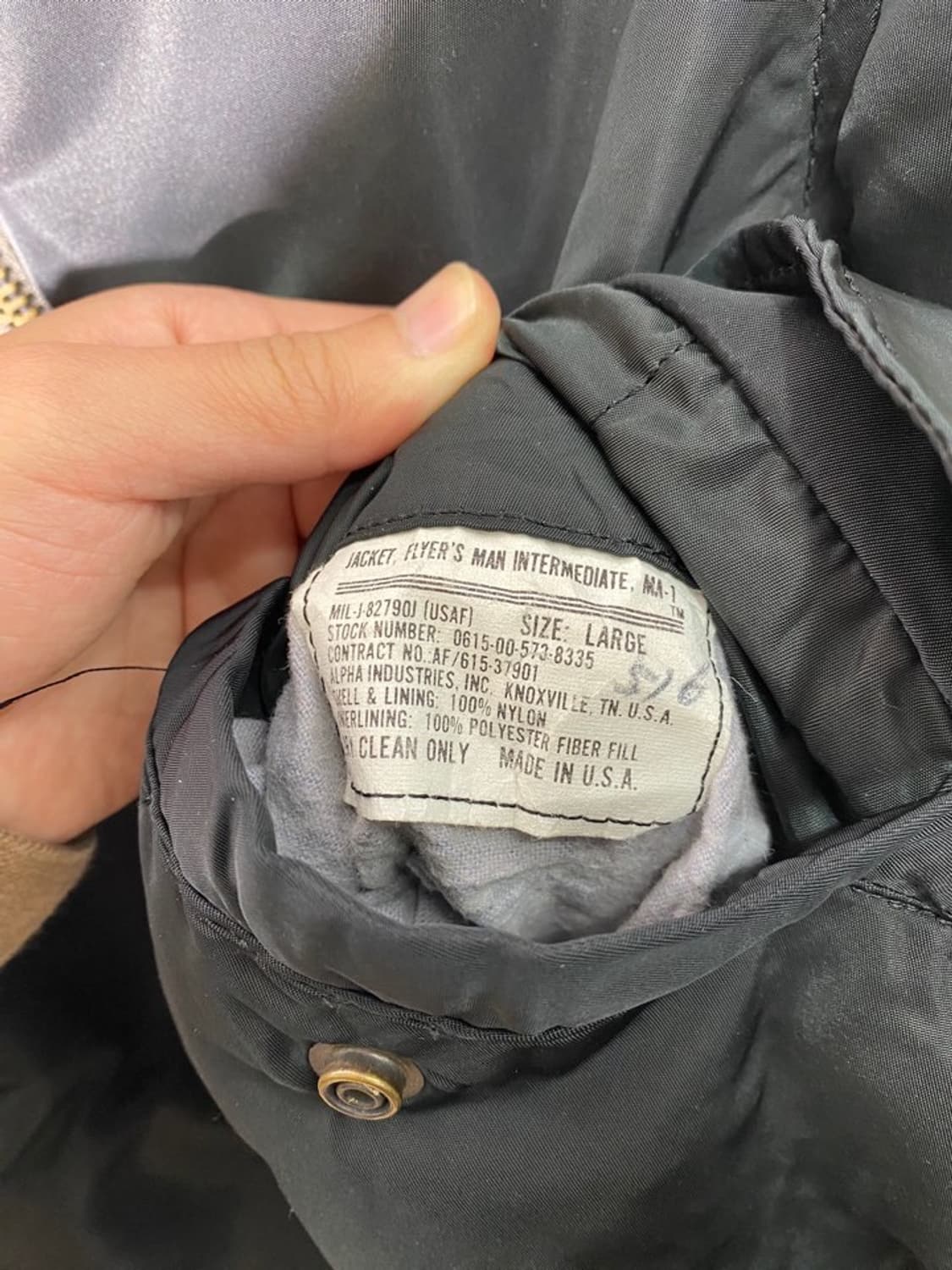 알파인더스트리 90s ma-1 상품이미지5