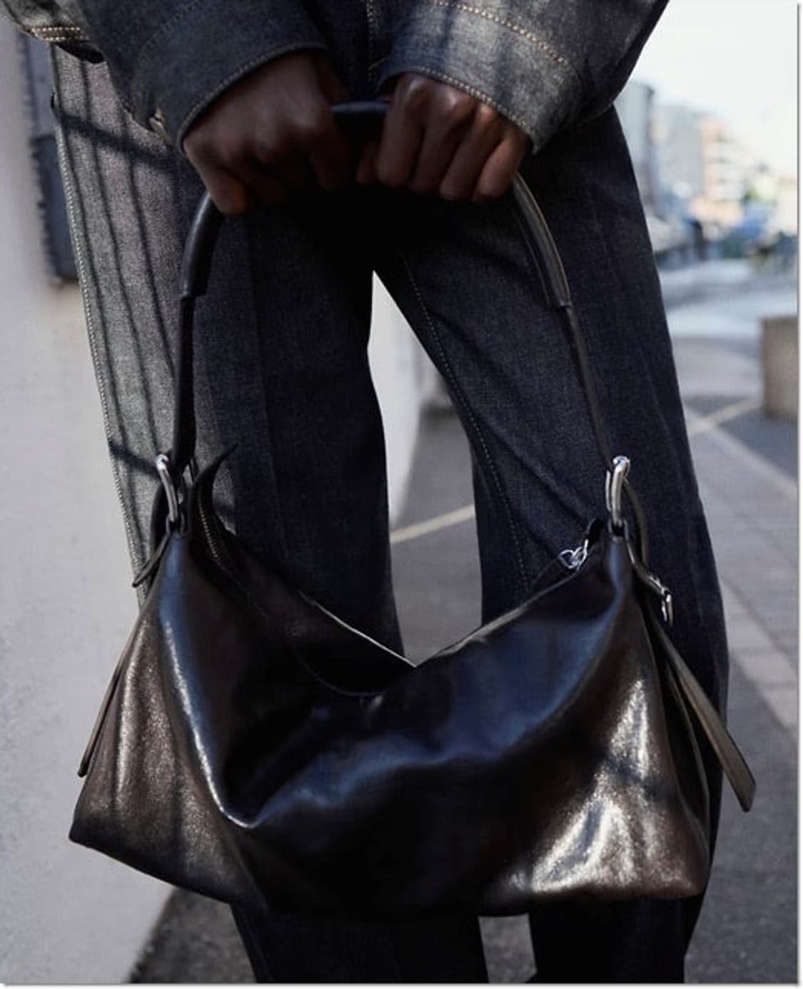 르메르 벨티드 바게트 호보백 (다크초콜렛) 상품이미지6