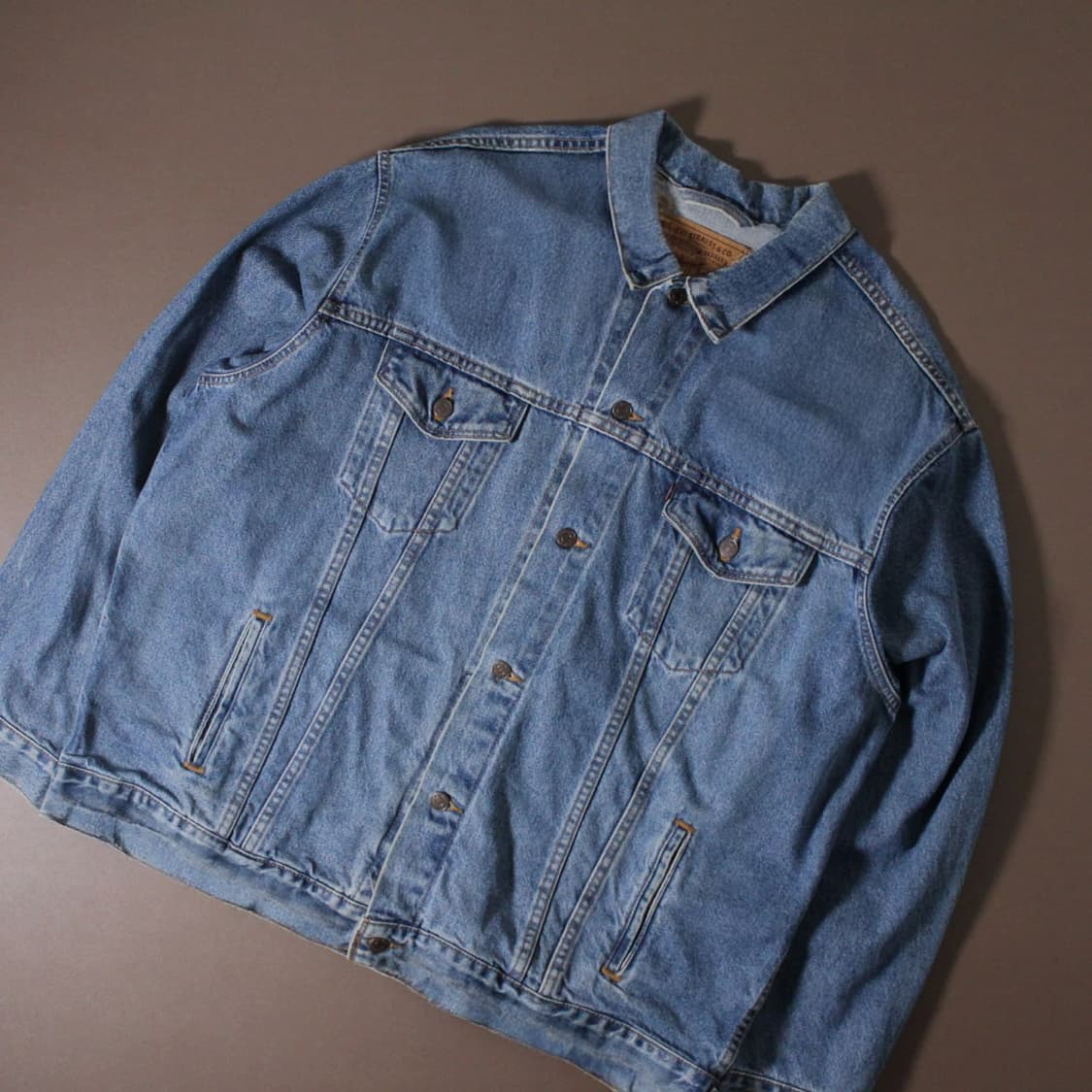 90s Levi’s  리바이스 70507 데님 트러커 자켓 L018 상품이미지2