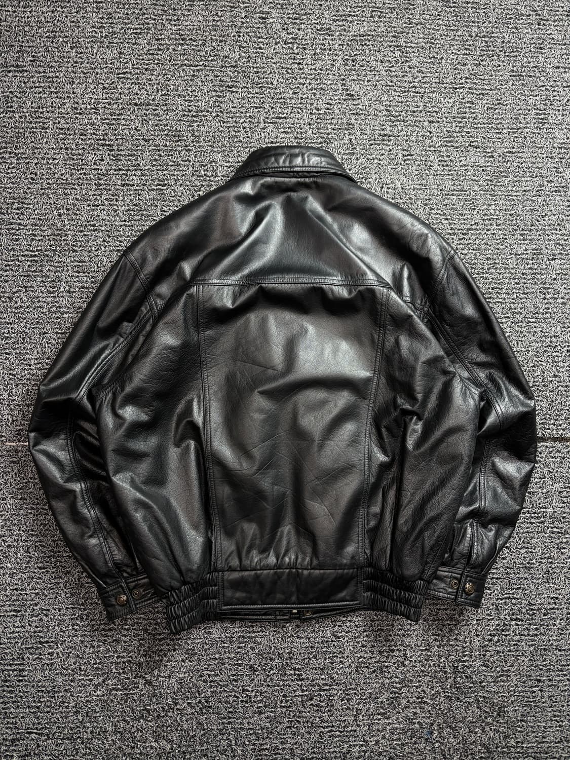 00s 빈티지 아카이브 카우하이드 가죽 봄버 자켓 2175 상품이미지4
