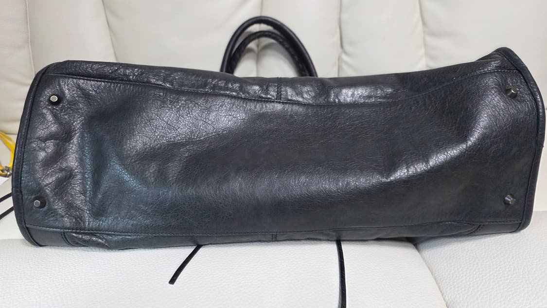 발렌시아가 모터백 위켄더 블랙 다크그린 + 주문제작 이너백 상품이미지9