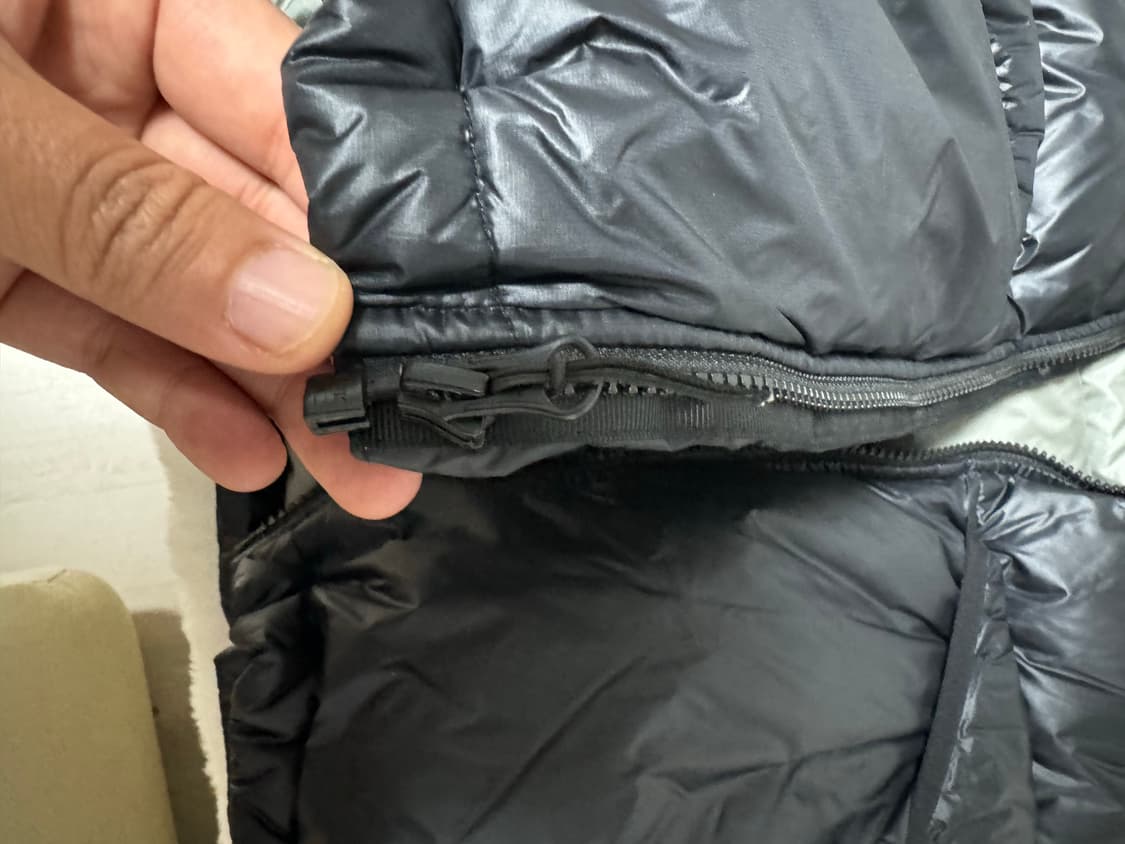 스투시 다운 파카 마이크로 립스탑 팬텀 블랙 L 상품이미지4