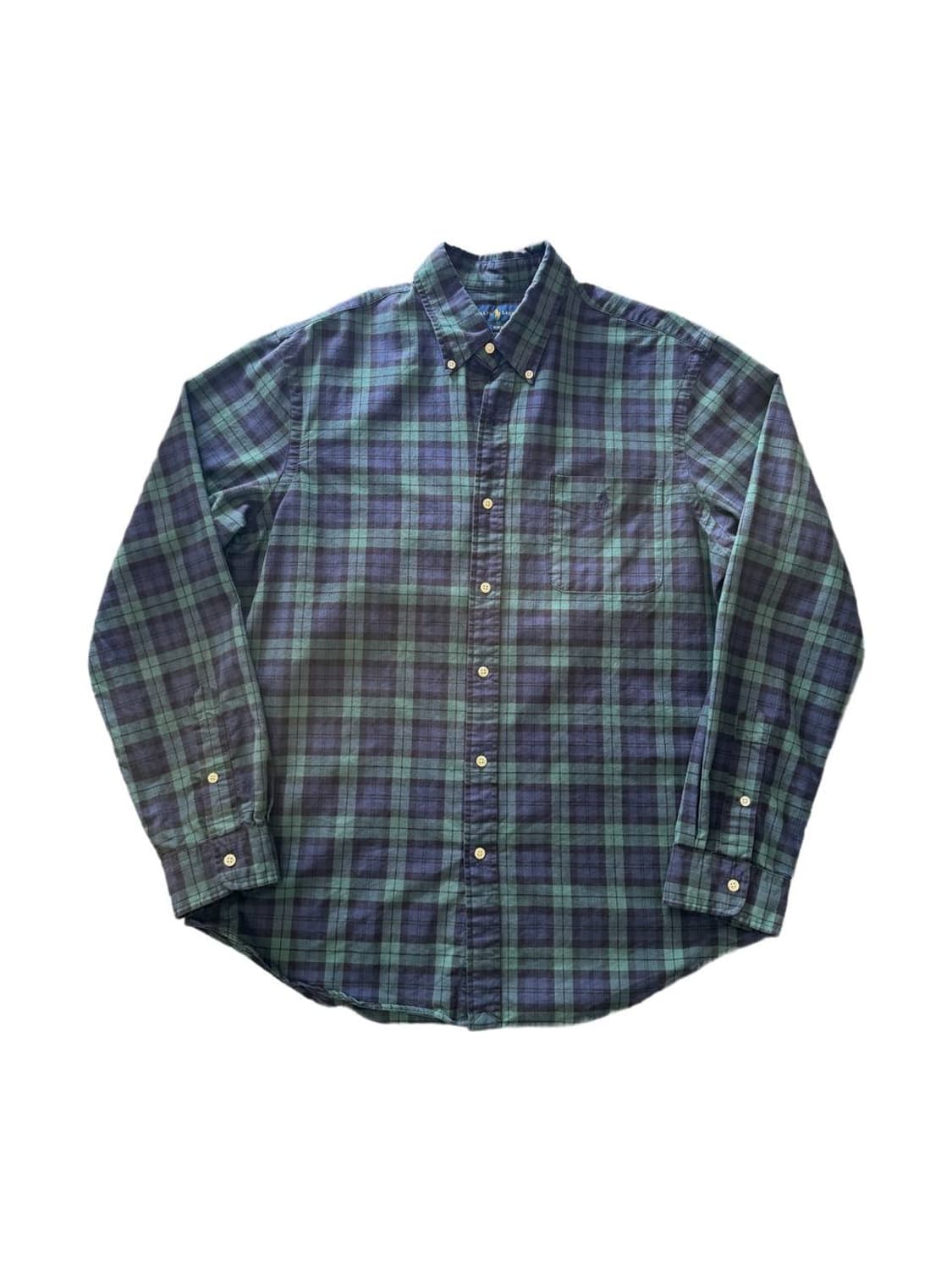 PRL button down check shirts 상품이미지1