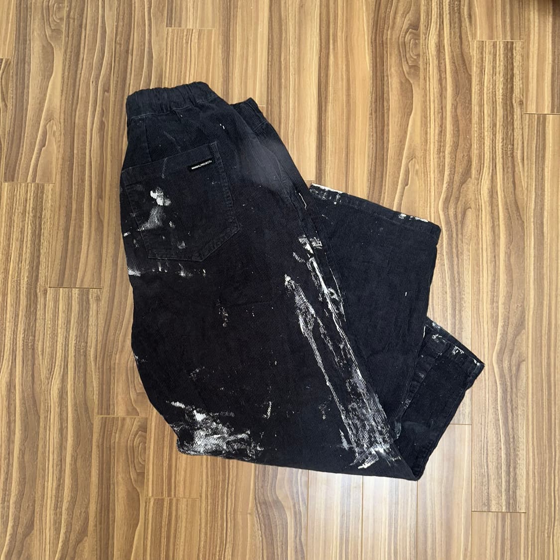 미니멀프로젝트 페인트 워싱 코듀로이 벌룬 팬츠 상품이미지2