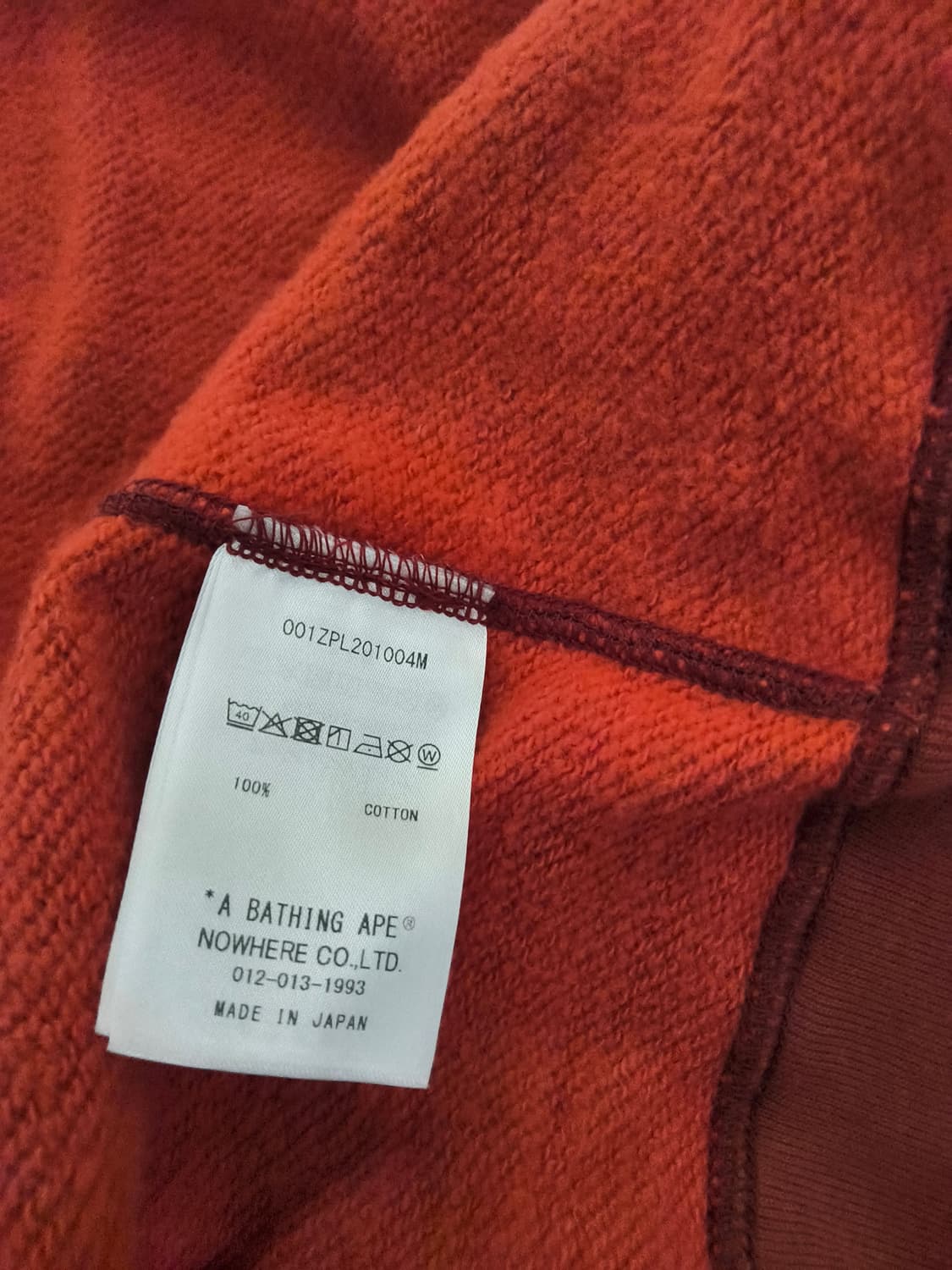 베이프 후드집업 적계 라지 팝니다 상품이미지4