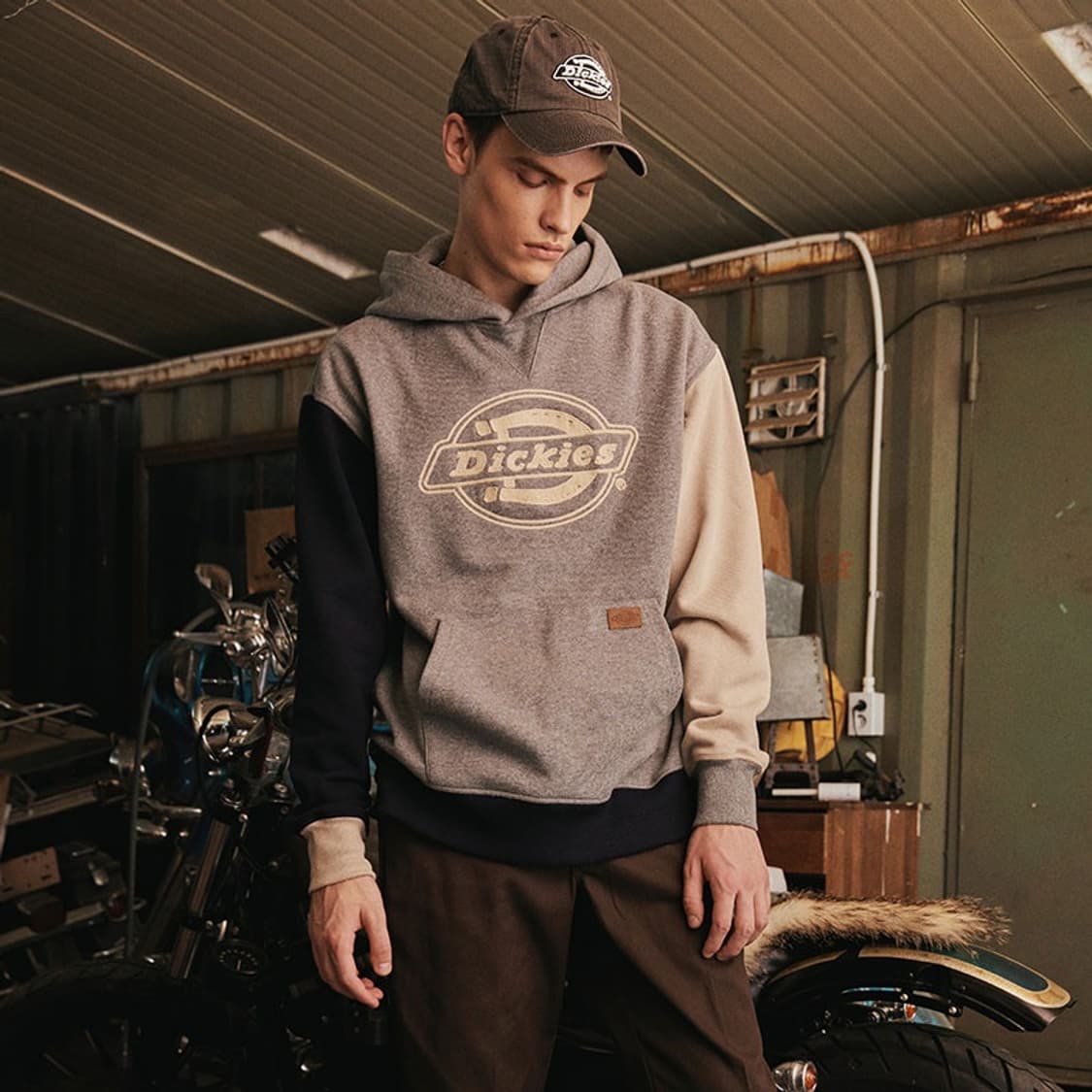 디키즈 428 후드티셔츠 L 상품이미지1