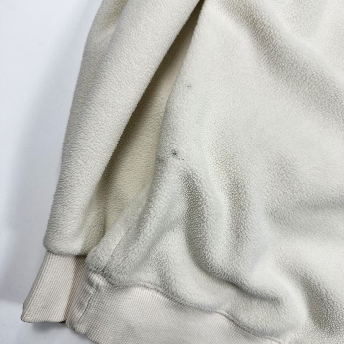 (오염존재) 폴로 랄프로렌 스펠아웃 플리스 후드티 아이보리 L 상품이미지8