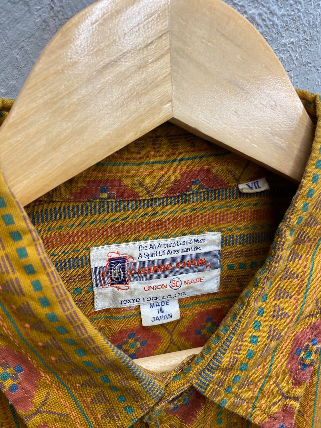 [L-XL] Guard Chain 네이티브 아메리칸 패턴 셔츠 상품이미지6