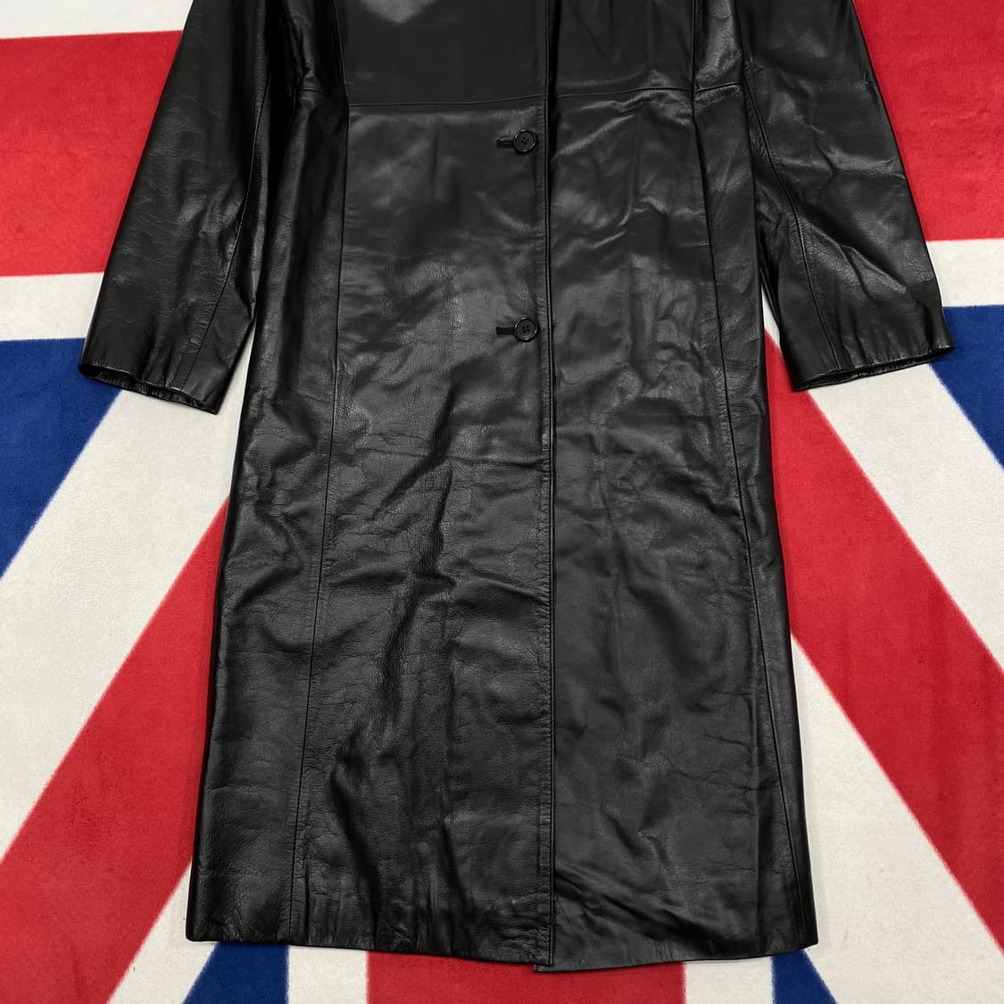 소가죽 롱코트 여성55 상품이미지4