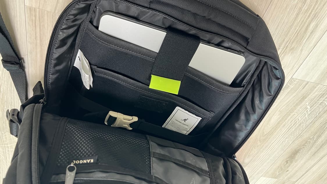 캉골 검정 백팩 상품이미지3