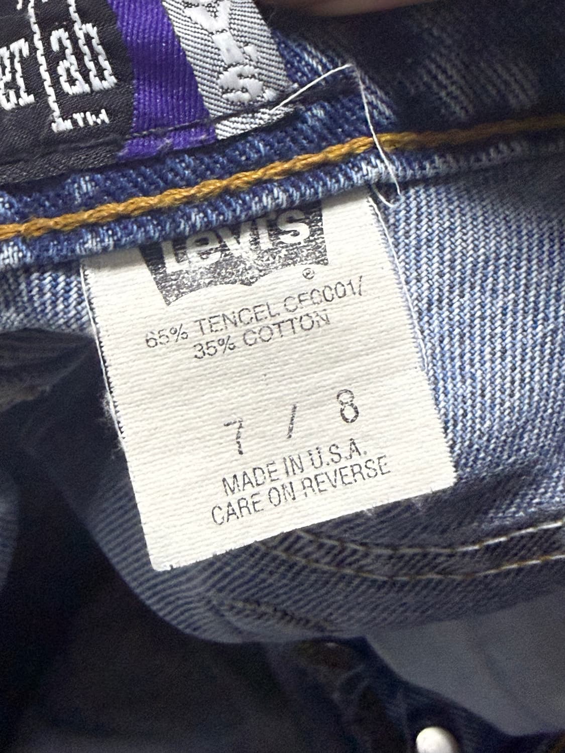 90s 리바이스 실버탭 상품이미지5