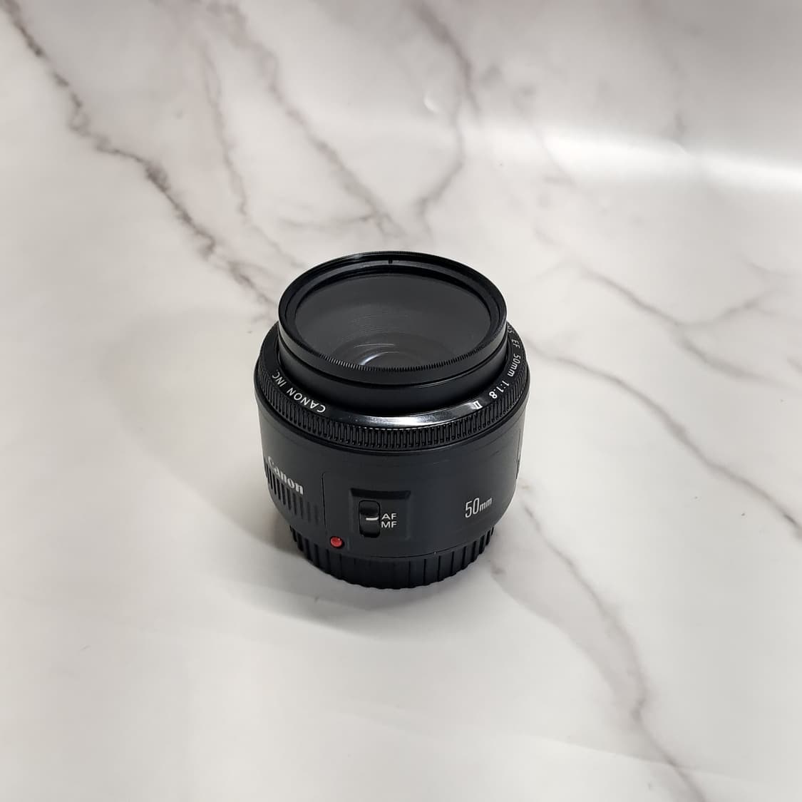 상태 좋은! 캐논 EF 단렌즈 50mm 1.8 II 여친렌즈 상품이미지1
