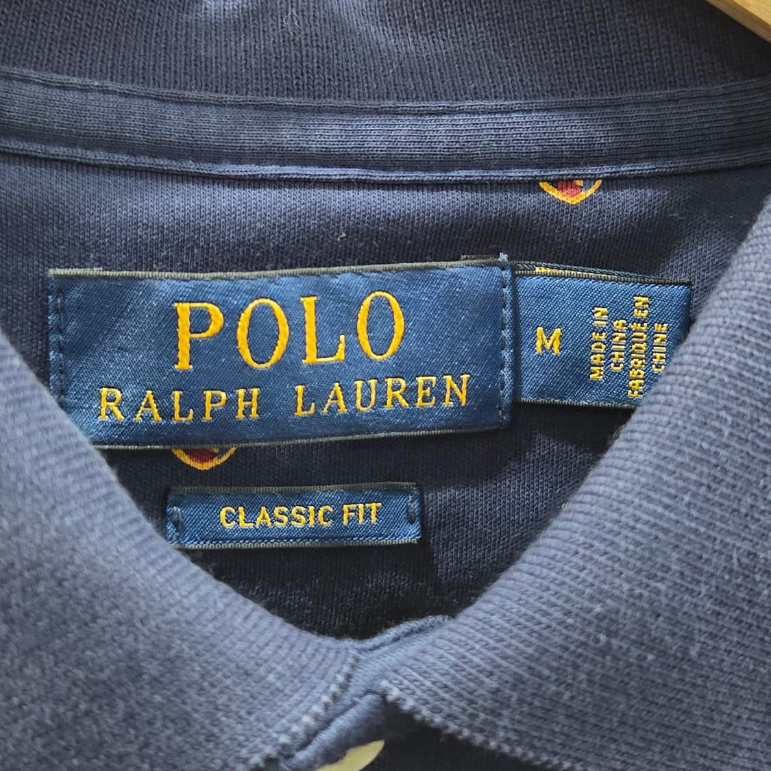 폴로랄프로렌 코튼 카라 멀티프린팅 반팔티 M 상품이미지3