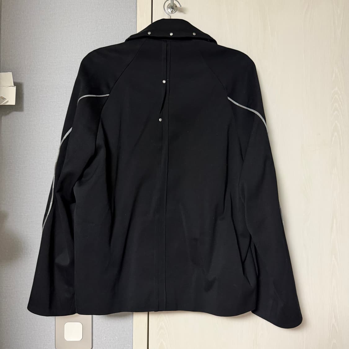 (48)24AW 키코 코스타디노브 찰리스 자켓 W BAG 블랙 상품이미지2