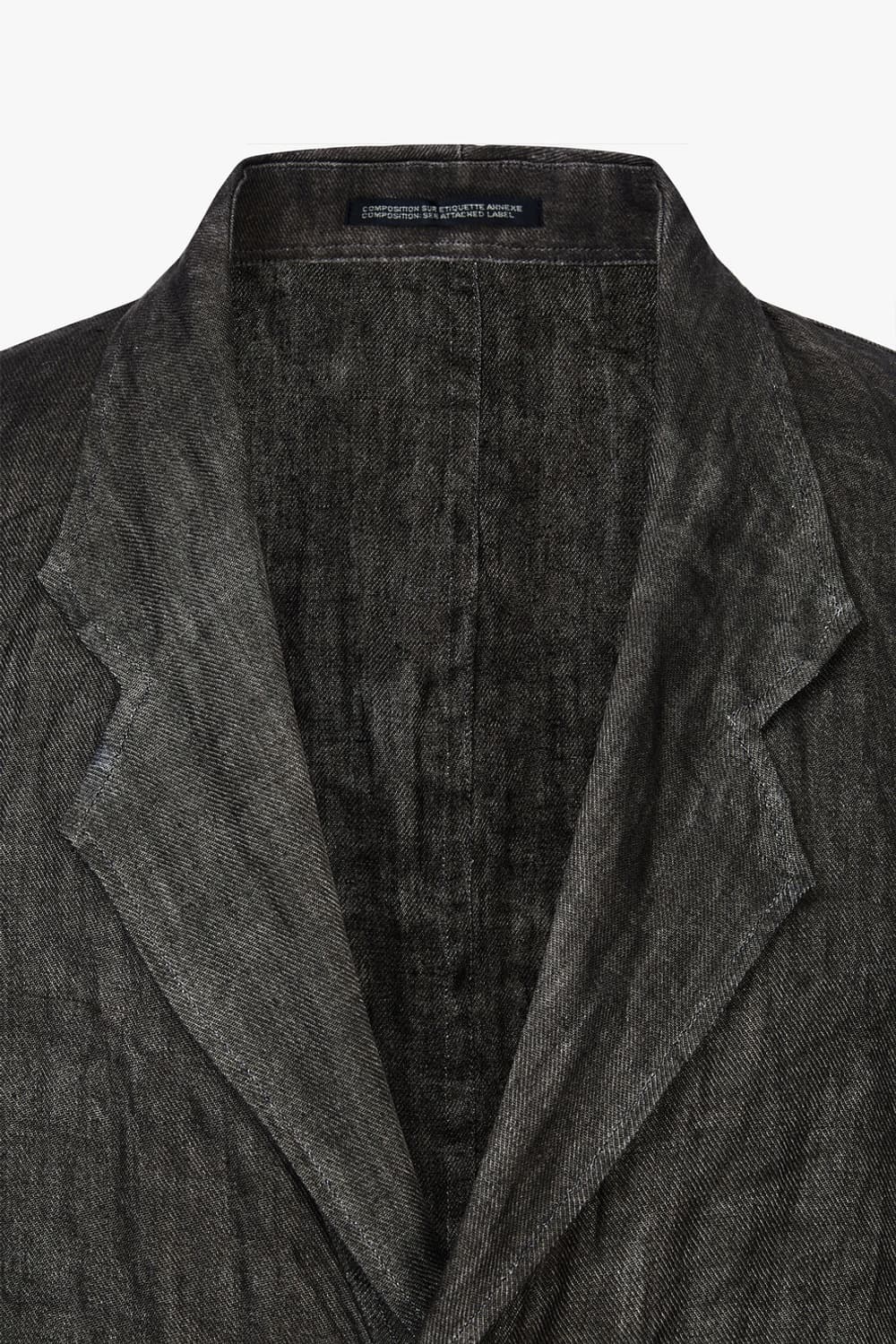 요지 야마모토 뿌르 옴므 24ss 리넨 자켓 코트 상품이미지3