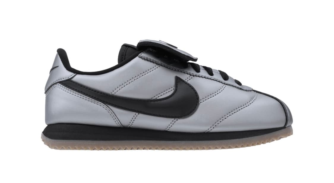 나이키 코르테즈 레더 SE 메탈릭 쿨 그레이 블랙 상품이미지1