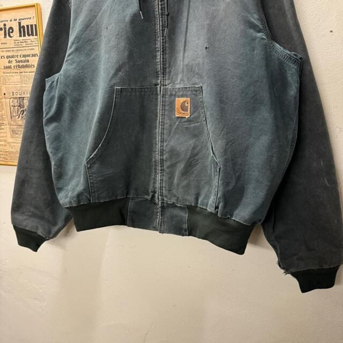 [L] 90s 칼하트 JQ243 HTG Duck 덕 액티브 자켓 상품이미지4