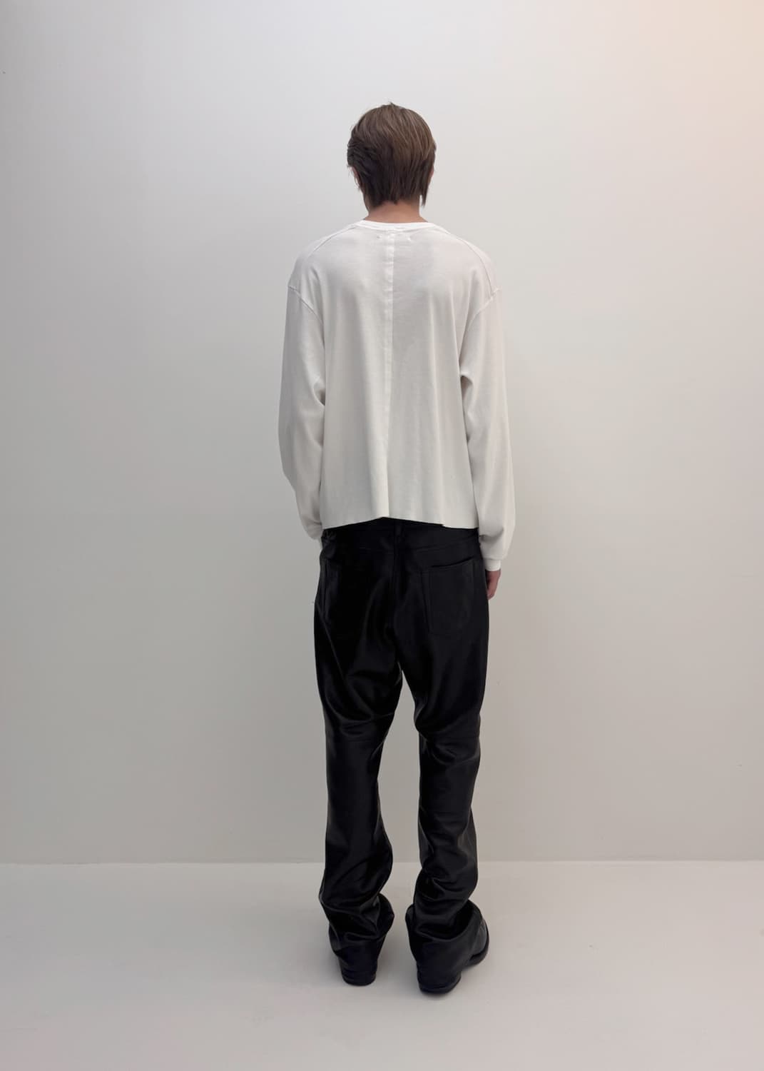 COTTON RIB CROPPED LONG SLEEVE 이니어 innir 상품이미지2
