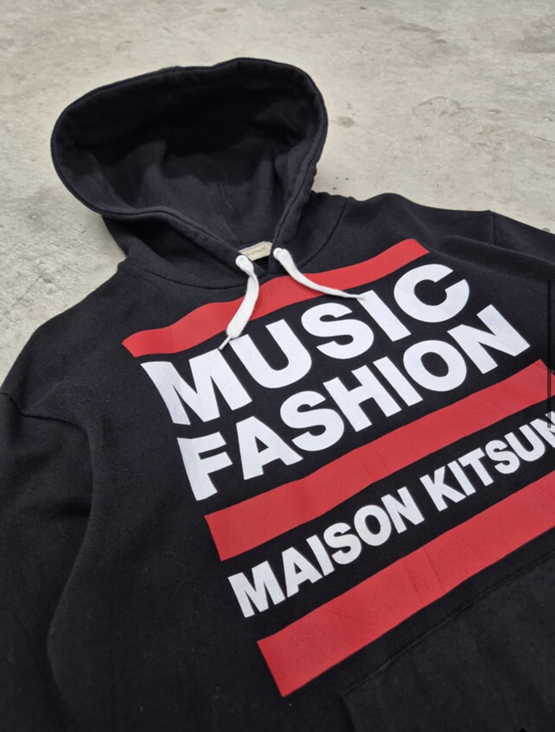  MAISON KITSUNE, PRINTED HOODIE (M) 상품이미지3
