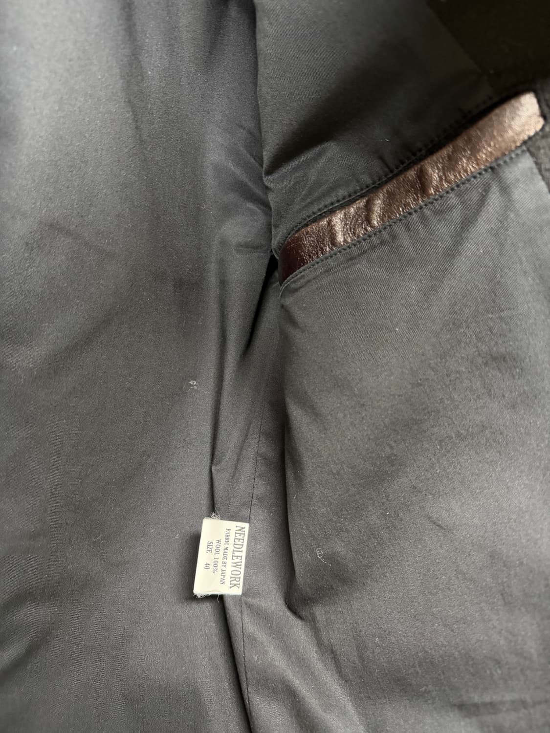 니들워크 울 스포츠 자켓 40사이즈 상품이미지9