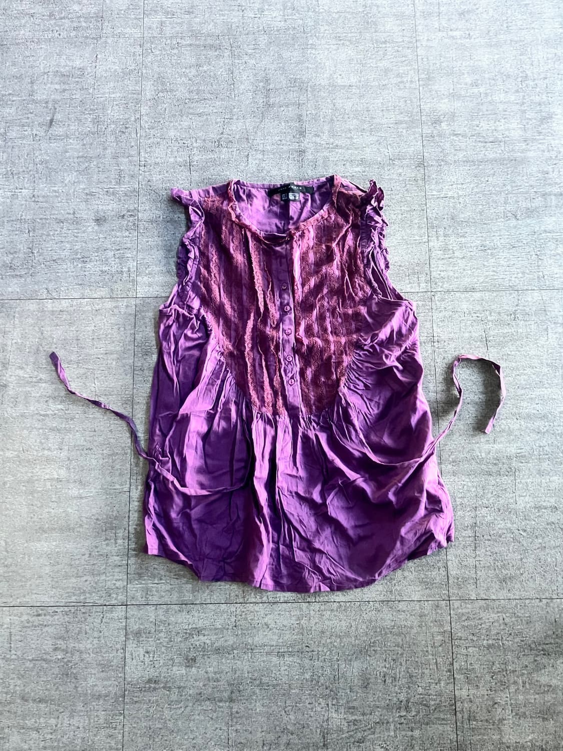 Zara 자라 하구미모리걸 달천깔페어리 슬리브리스 나시탑 상품이미지1