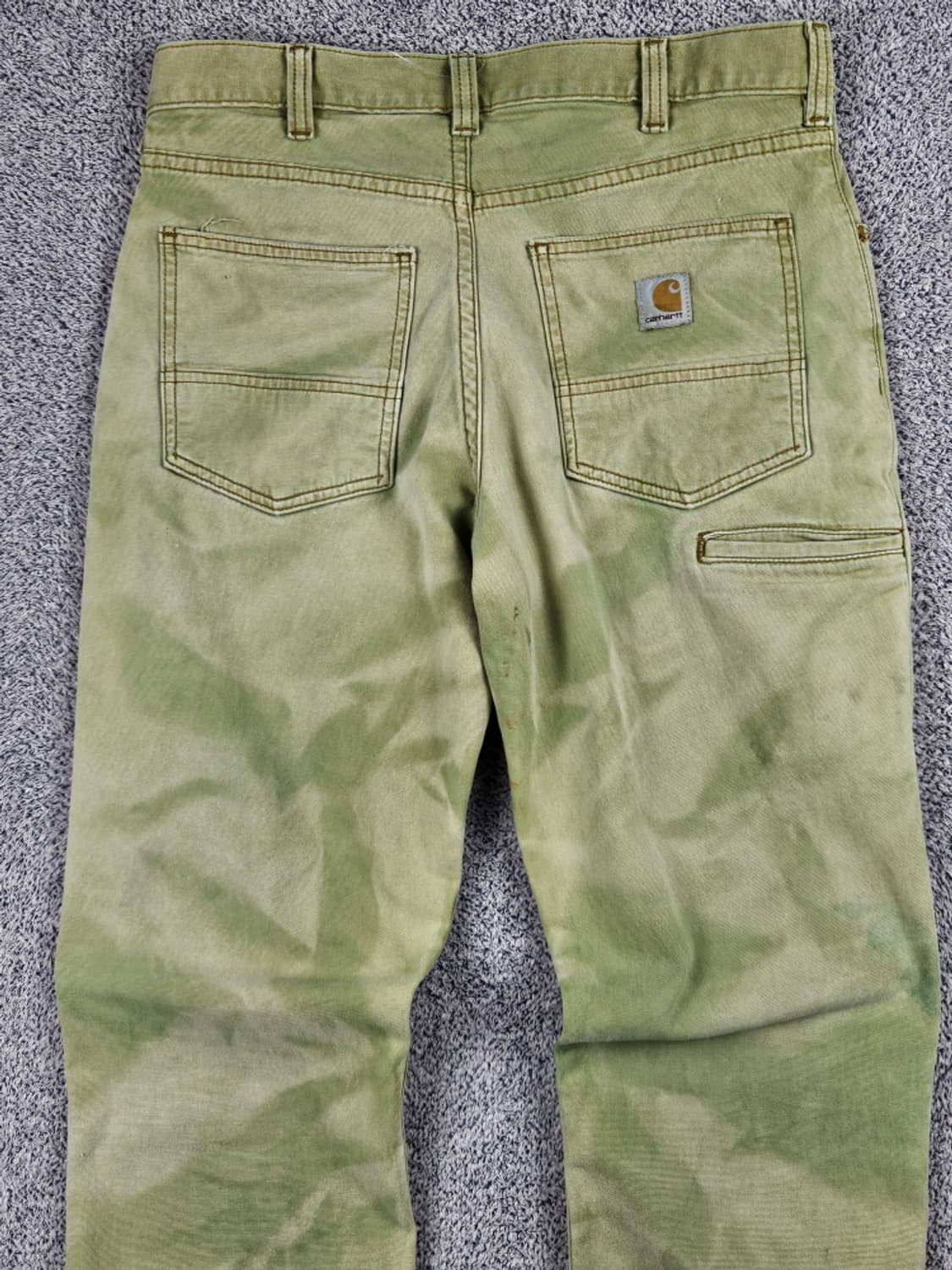 칼하트 카펜터 다잉 워시드 커스텀 워크팬츠 (32 X 32) / 9987 상품이미지8