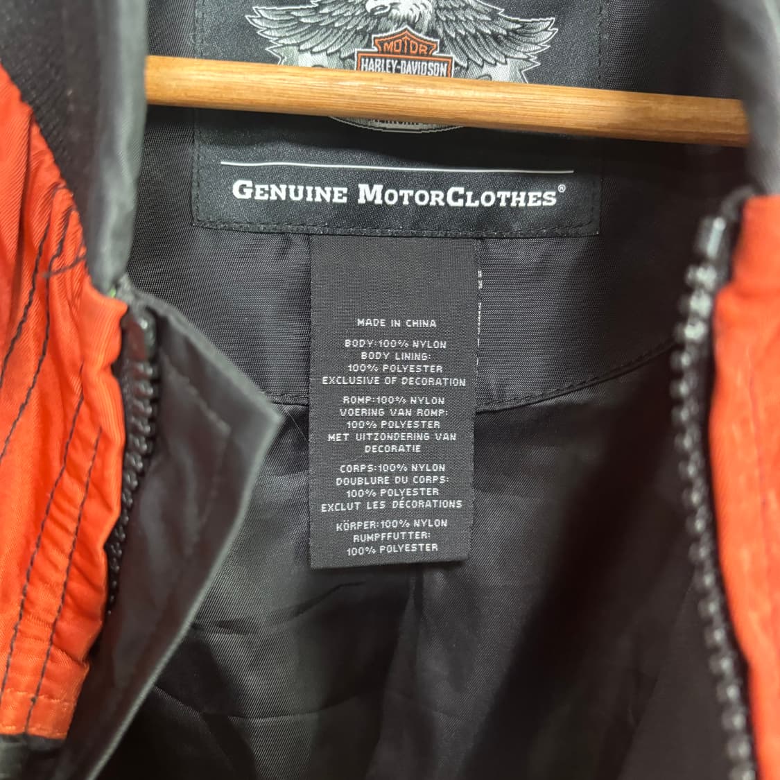 할리 데이비슨 나일론 자켓 상품이미지4
