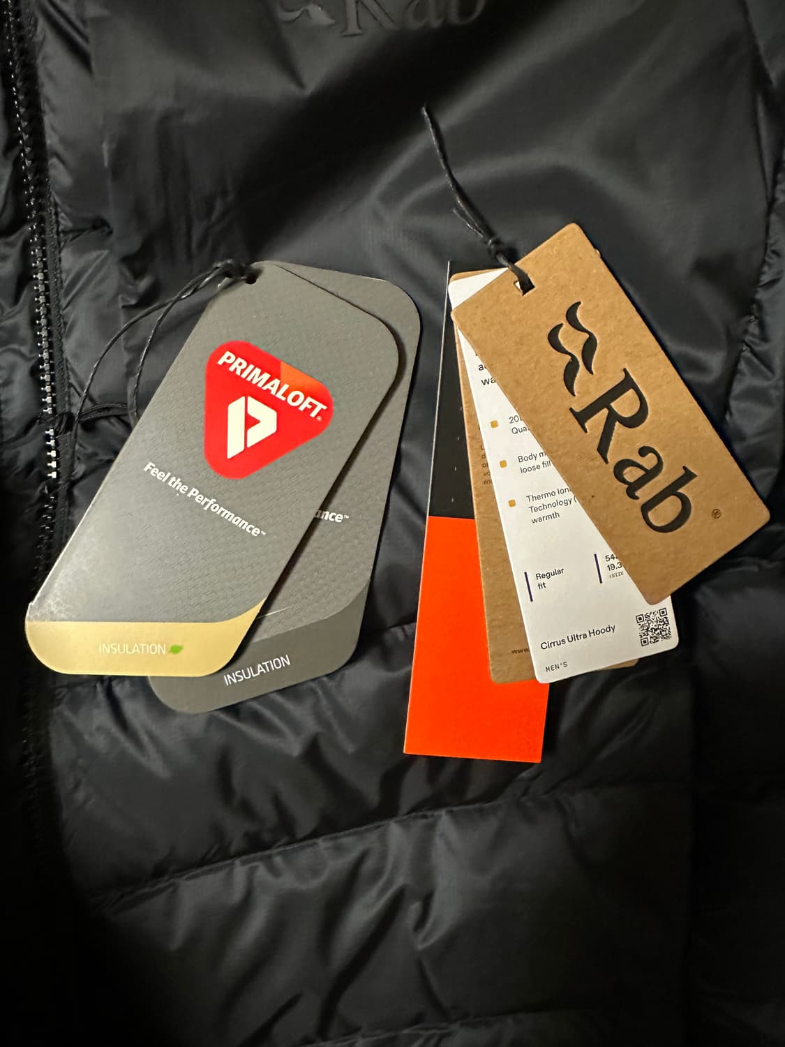 rab 씨러스 울트라 후디 블랙 L 새상품 상품이미지7