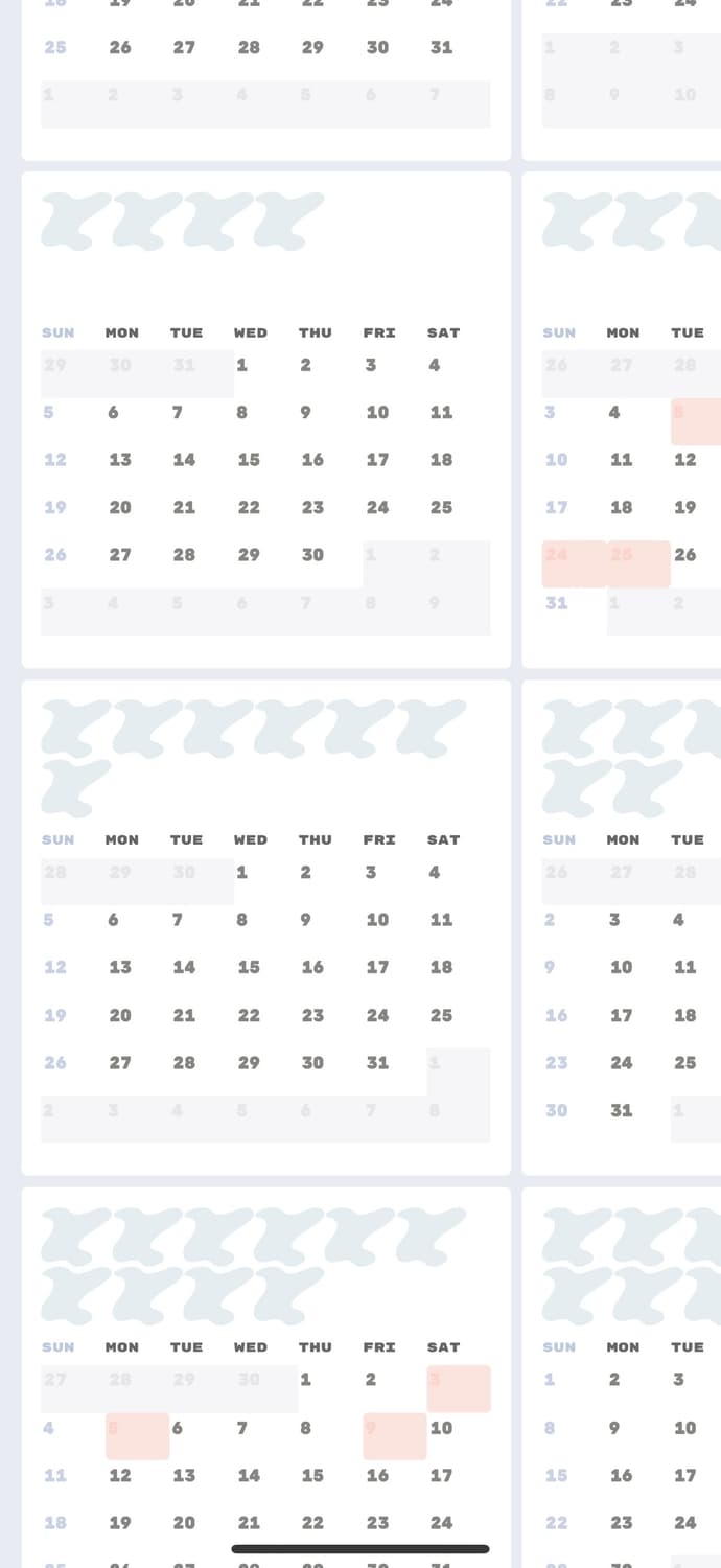 2026년 연력 포스터 상품이미지3