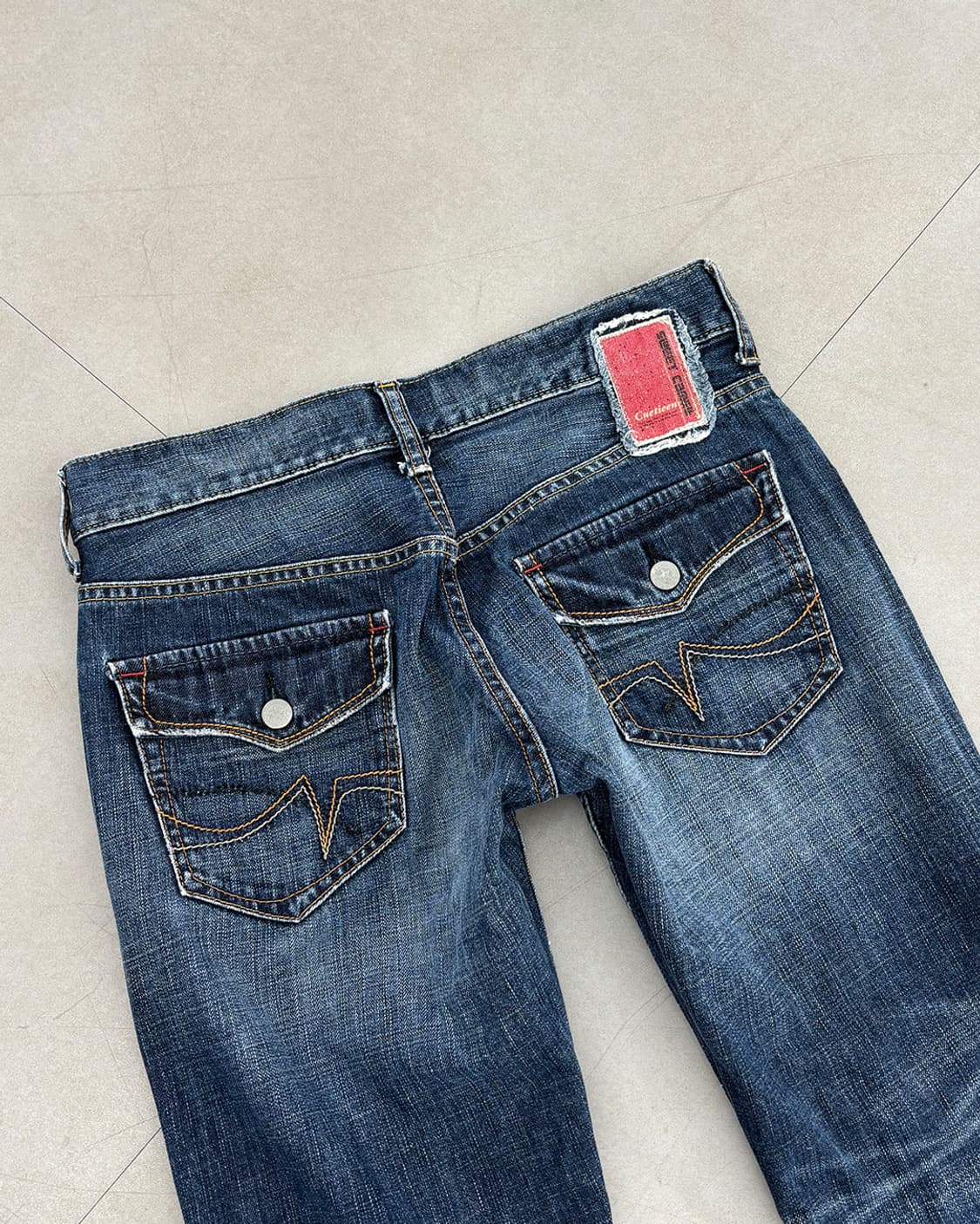 Sweet Camel 빈티지 워싱 세미 부츠컷 팬츠 상품이미지8