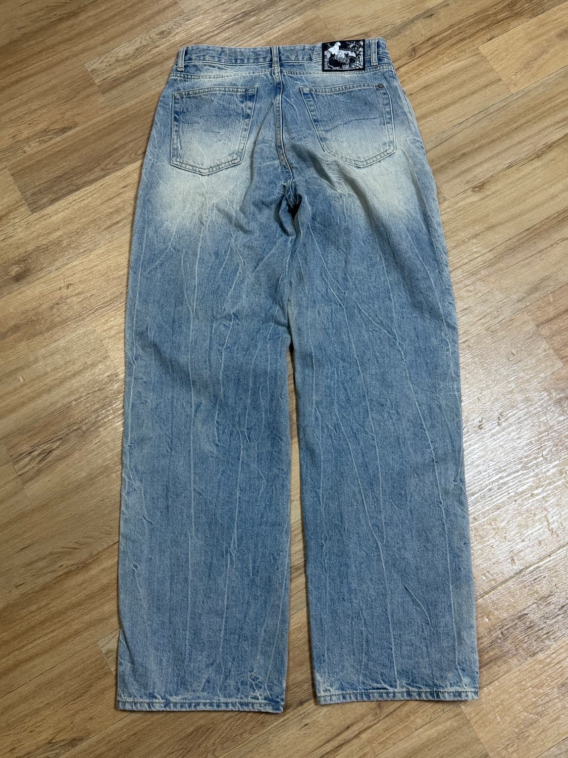 모드나인 와이드 데님 팬츠 MOD7w 상품이미지4