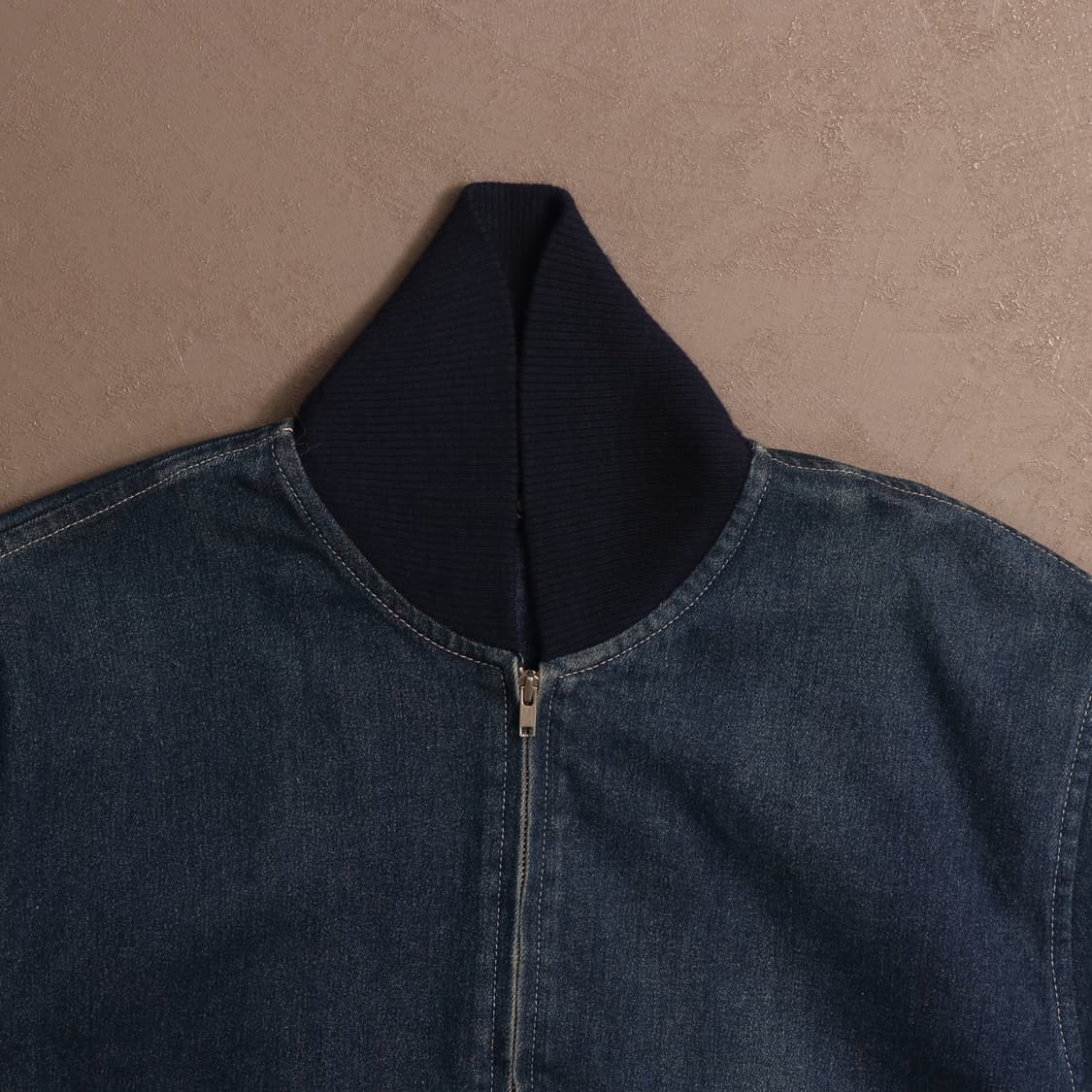 90's 준코시마다 크롭 봄버 데님자켓 A1705 상품이미지2