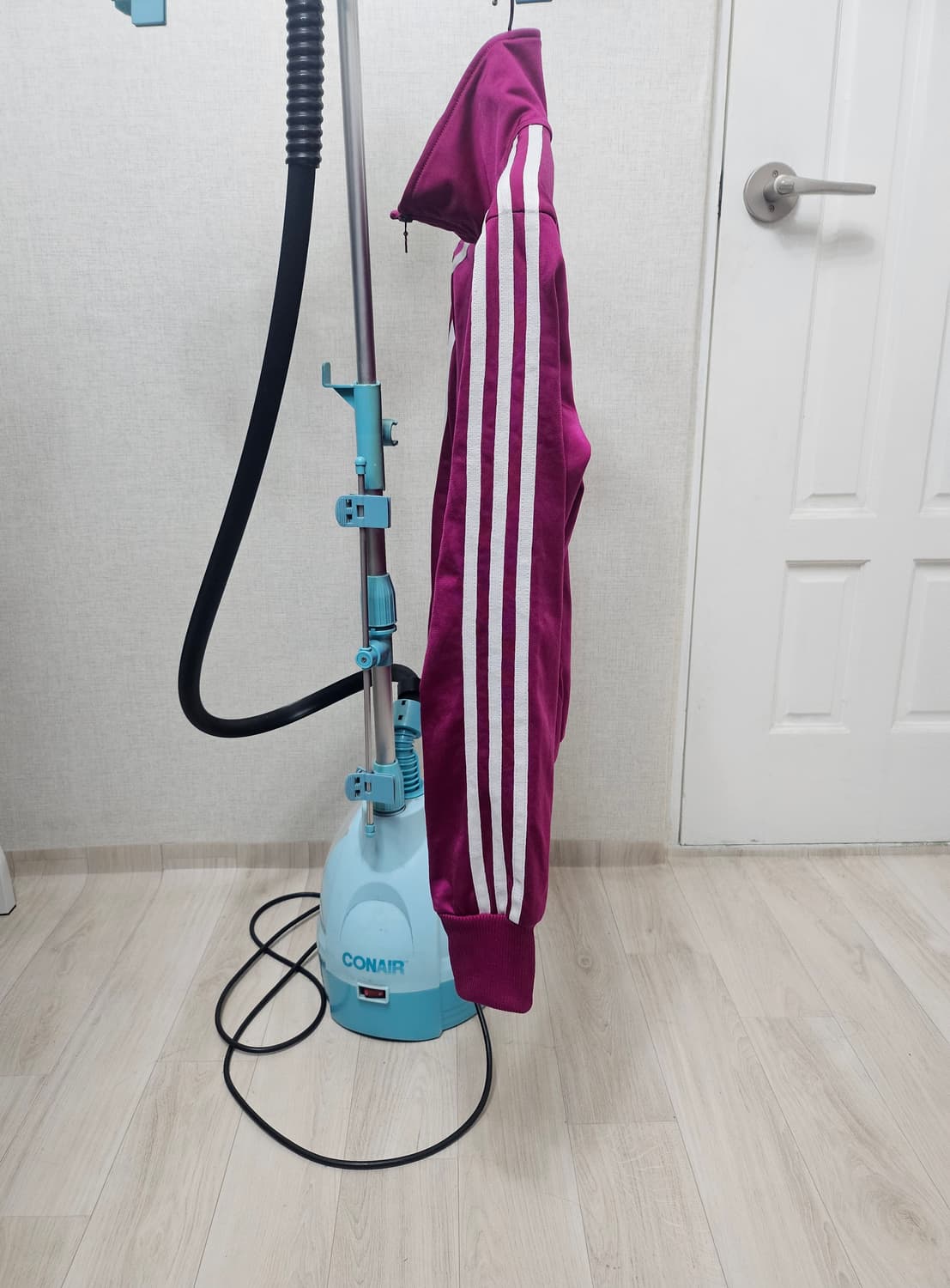 (90~95)M☆초대장급☆아디다스 파이어버드 백로고[핑크퍼플] 트랙탑져지 상품이미지5