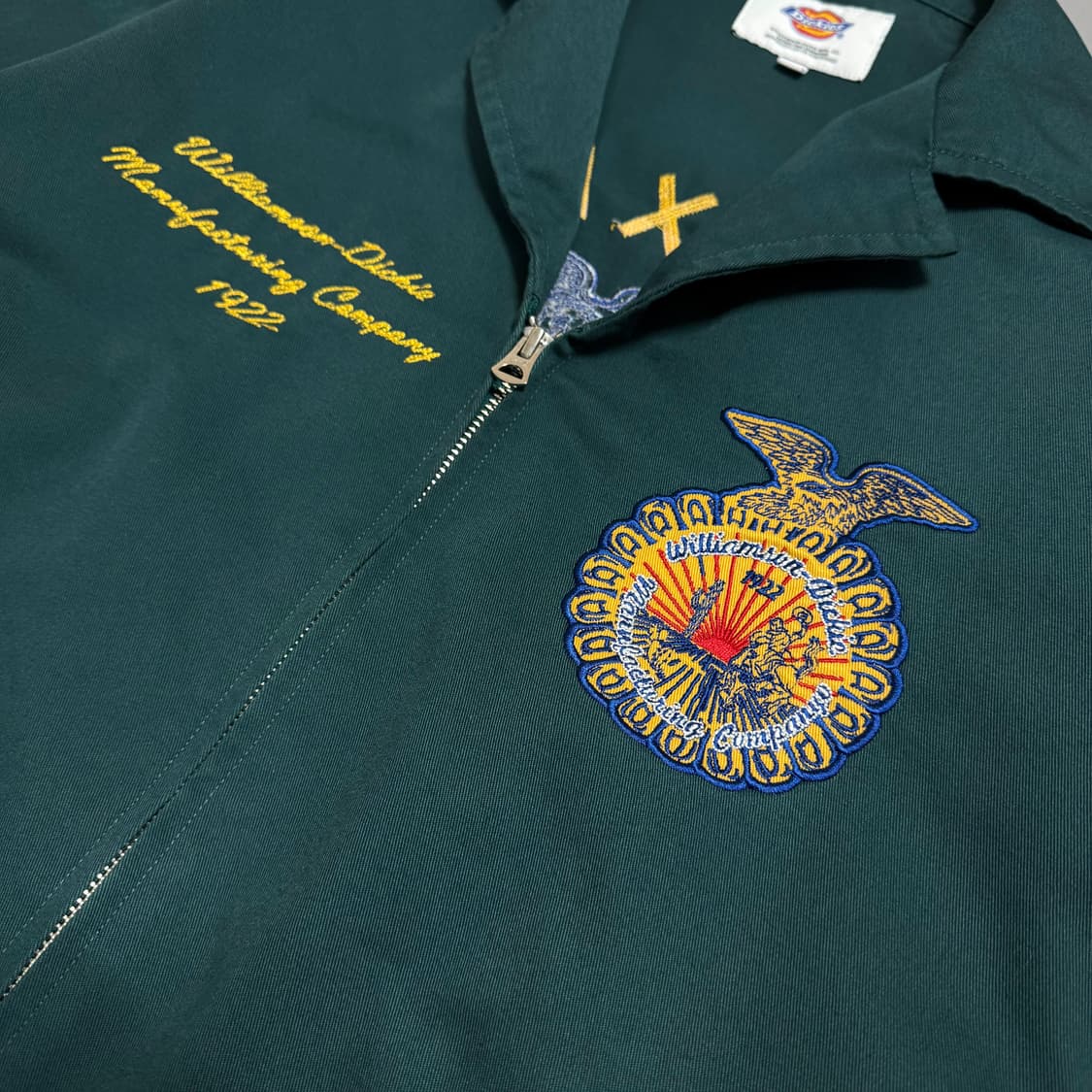 디키즈 x monkey time 포레스트그린 트윌 코튼 FFA 자켓 상품이미지4